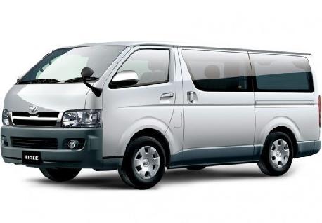•	Toyota KDH (8 seater)